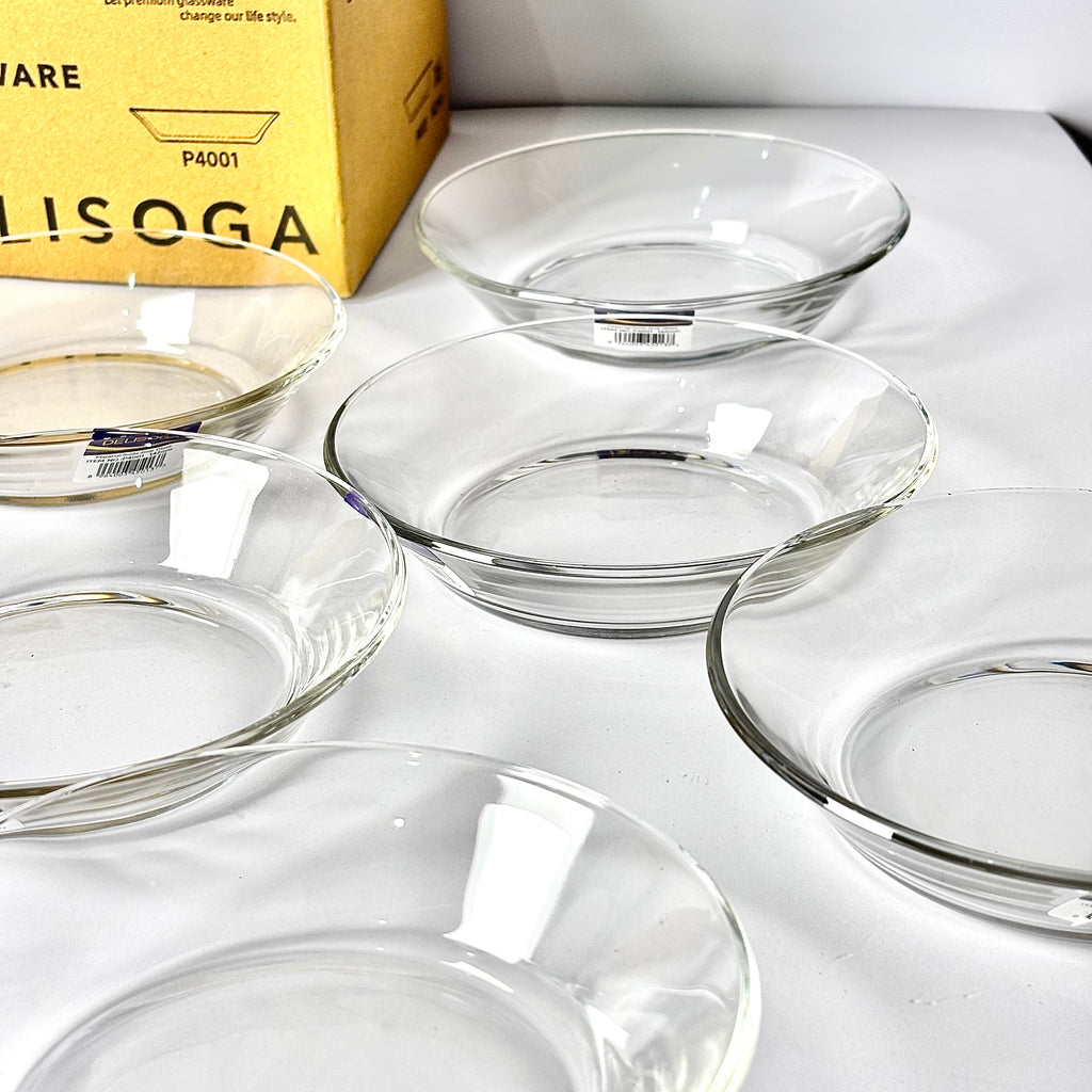 6 Pcs Plate Set  5.5 INCH DEEP  |P4001