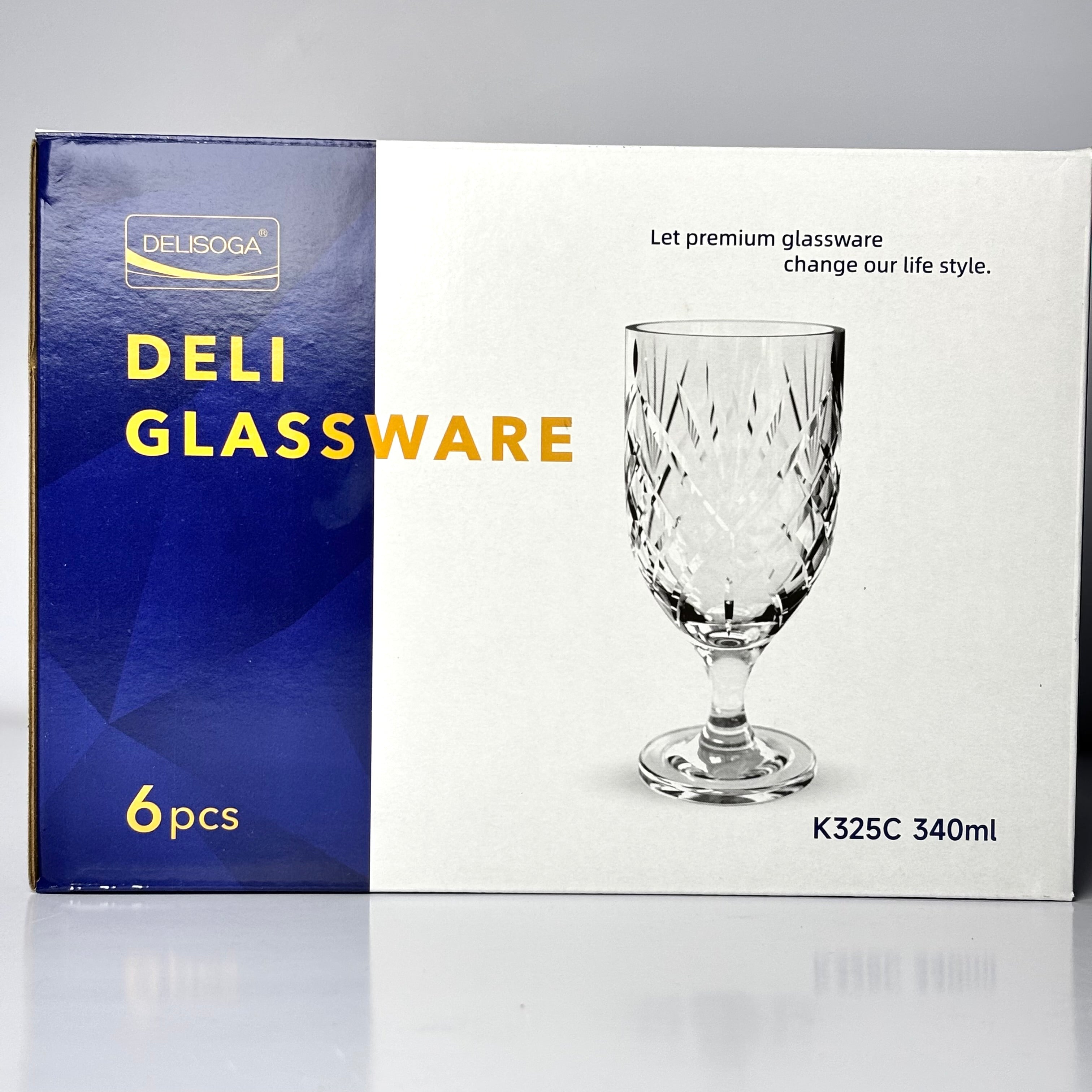6pcs wine glass | K325C