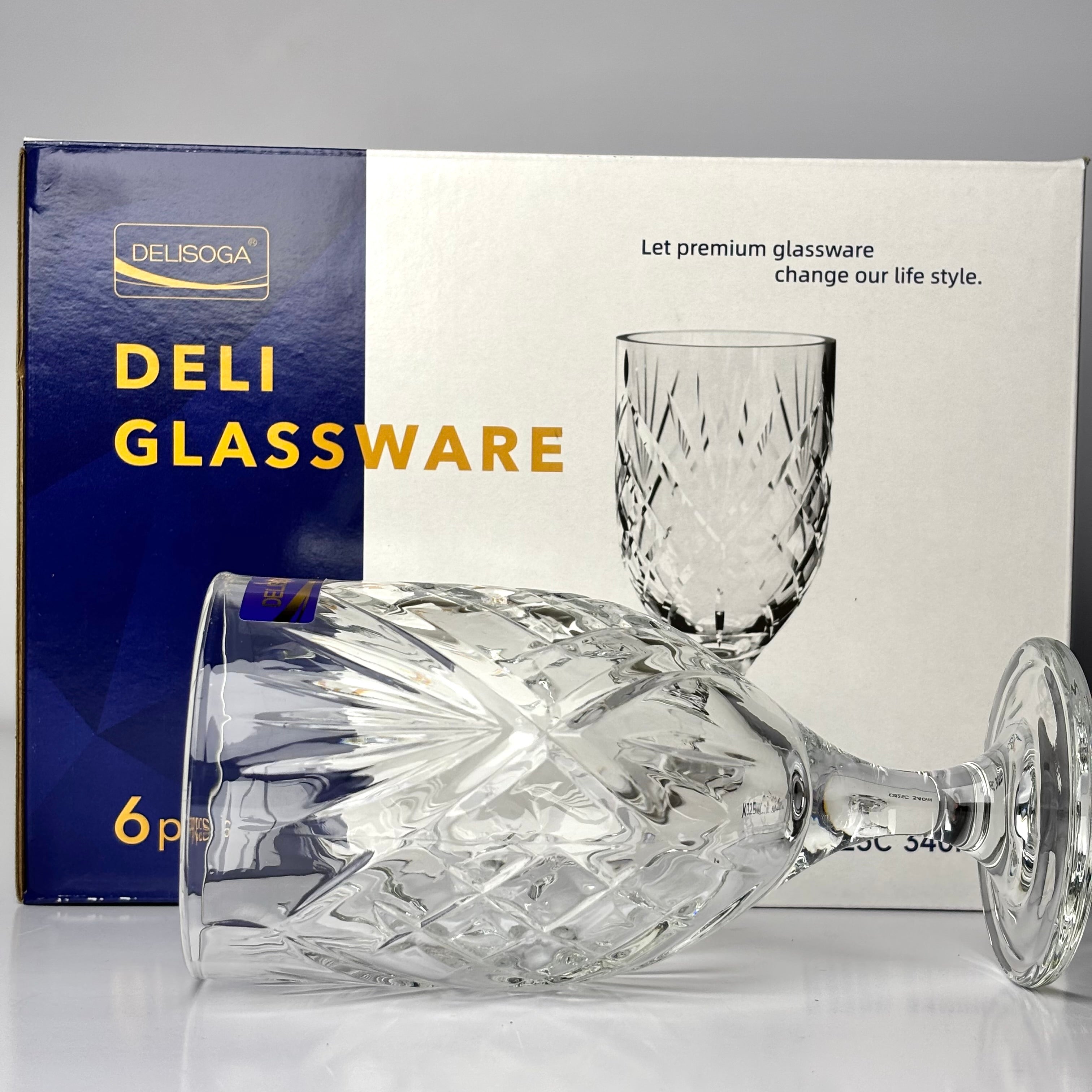 6pcs wine glass | K325C