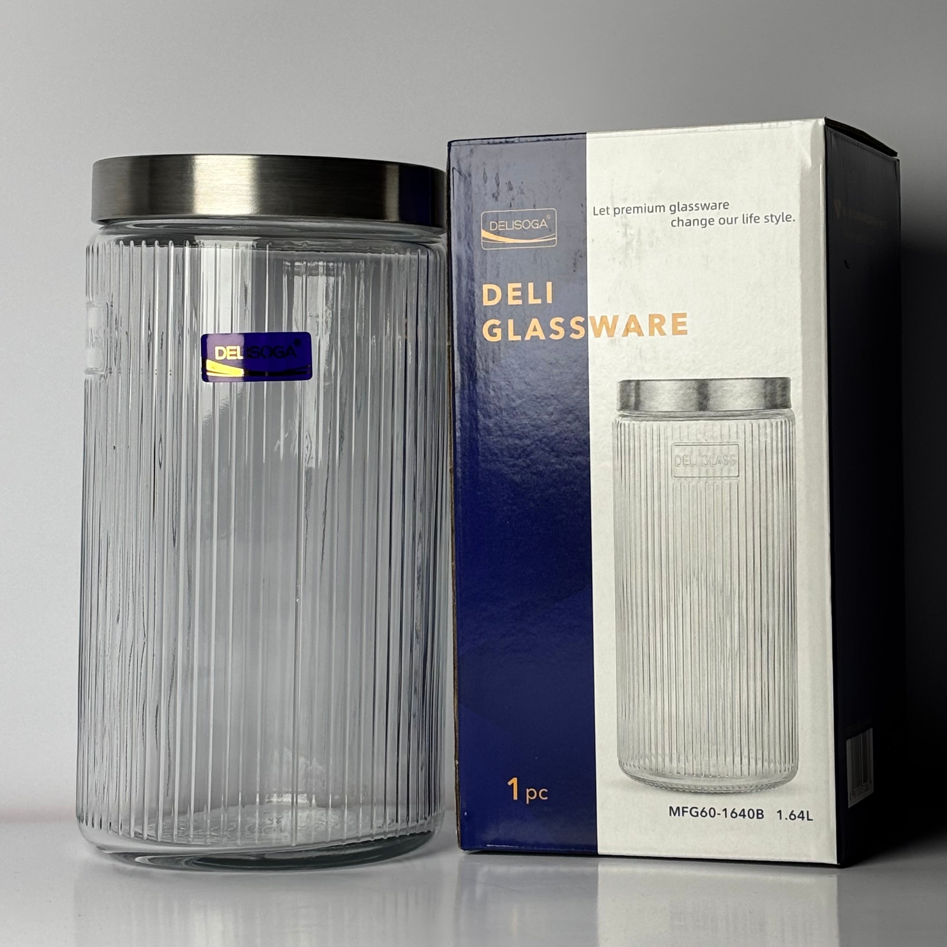 1pc Air-tight jar ( 1.64L ) | MFG60-1640