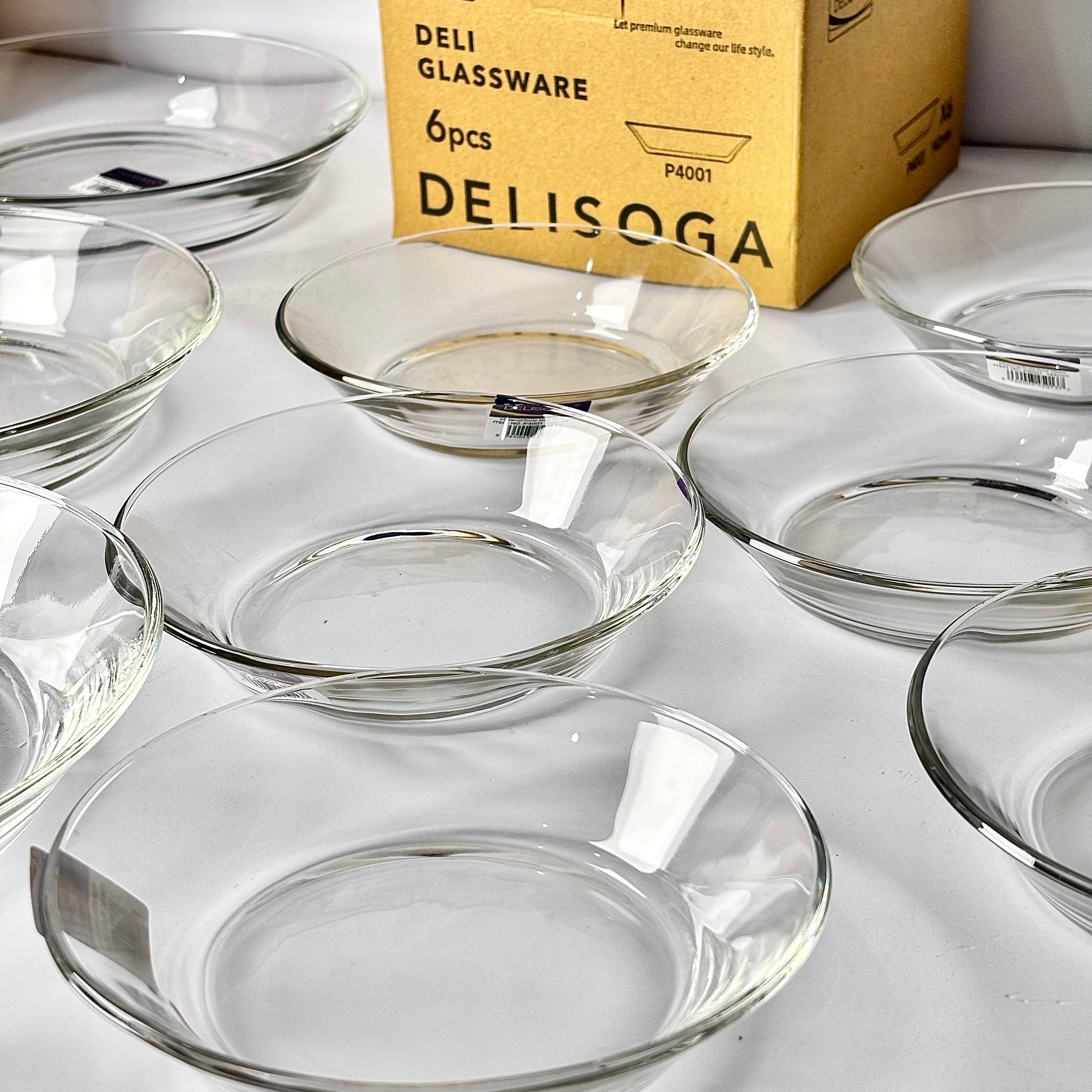 6 Pcs Plate Set  5.5 INCH DEEP  |P4001