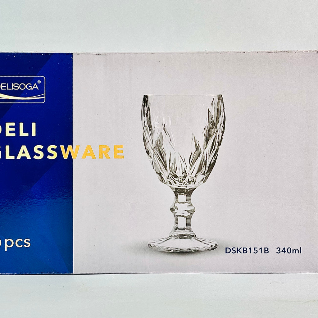 6 Pcs Wine  Glass Set | DSKB151B