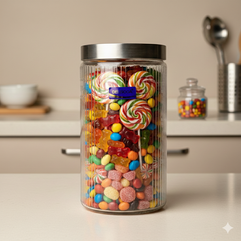3 Pcs Candy jar set – delisogapakistan