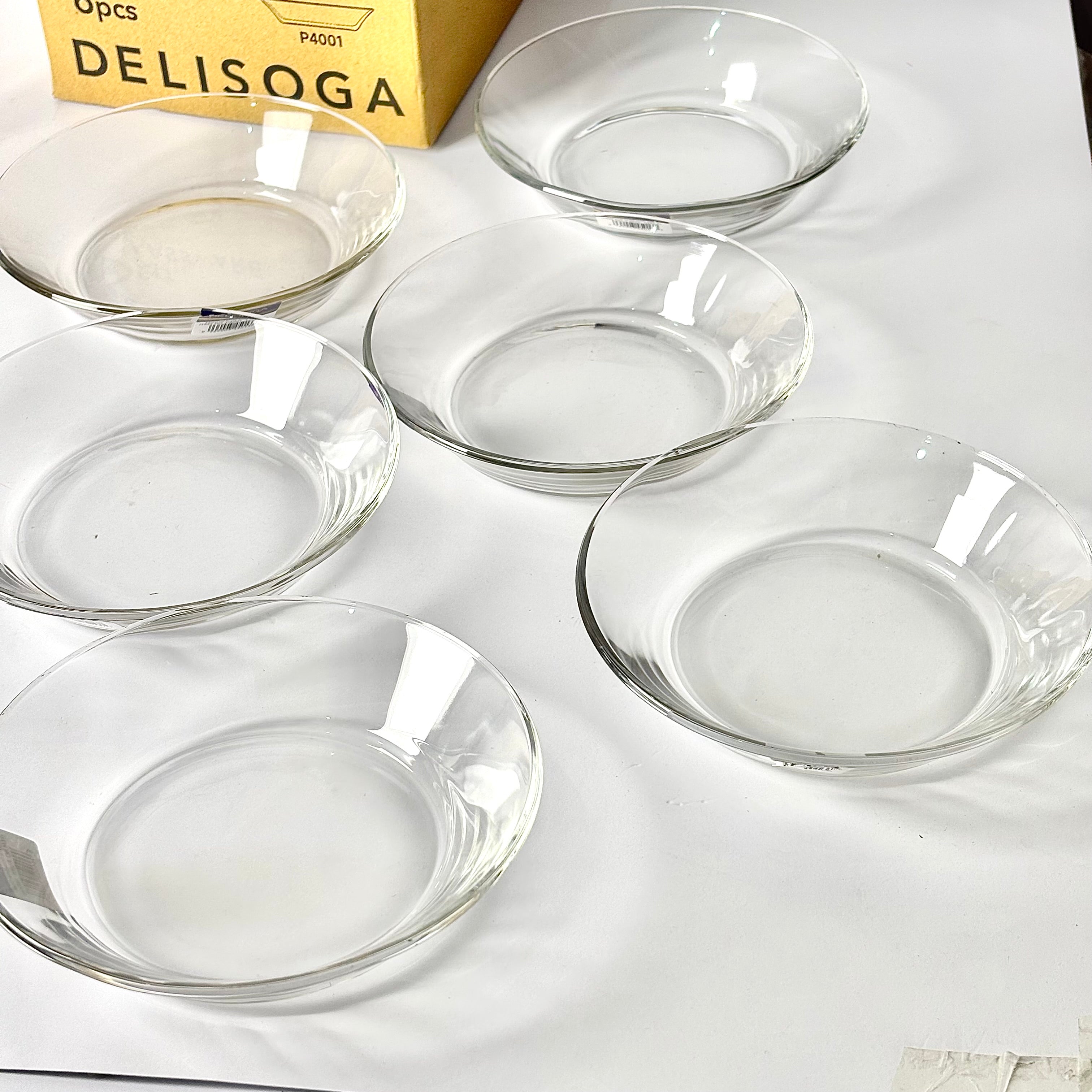 6 Pcs Plate Set  5.5 INCH DEEP  |P4001