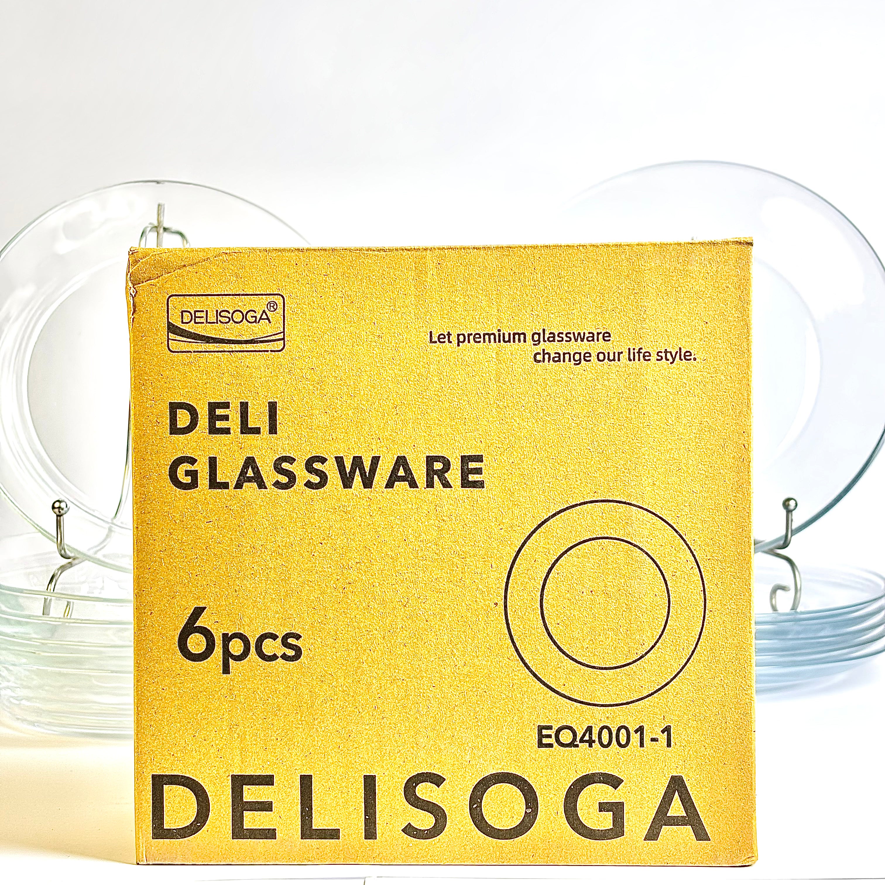 6 Pcs Plate Set 7’INCH DEEP PLATE | EQ4001-1