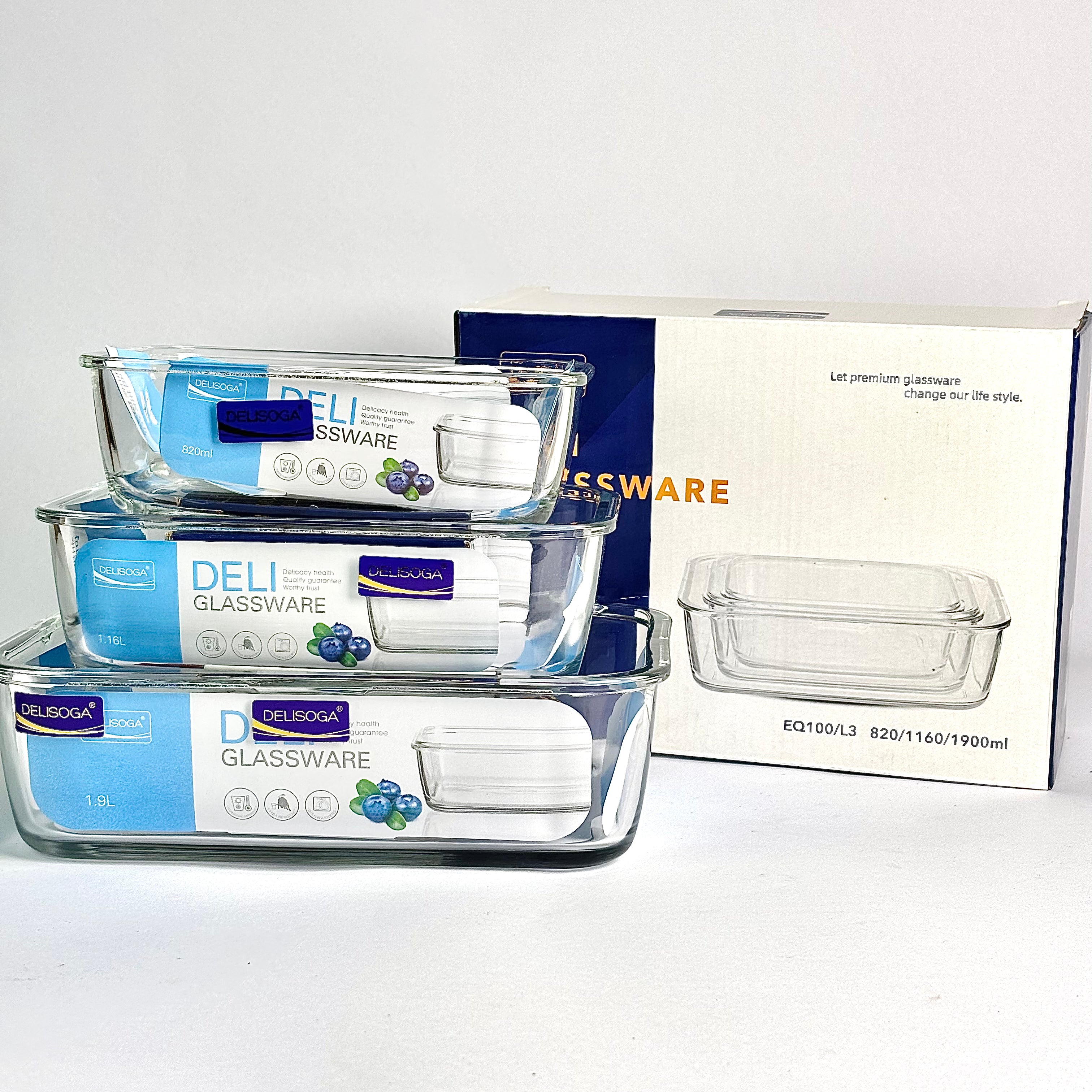 3PCS DEEP DISH SET | EQ100/L3