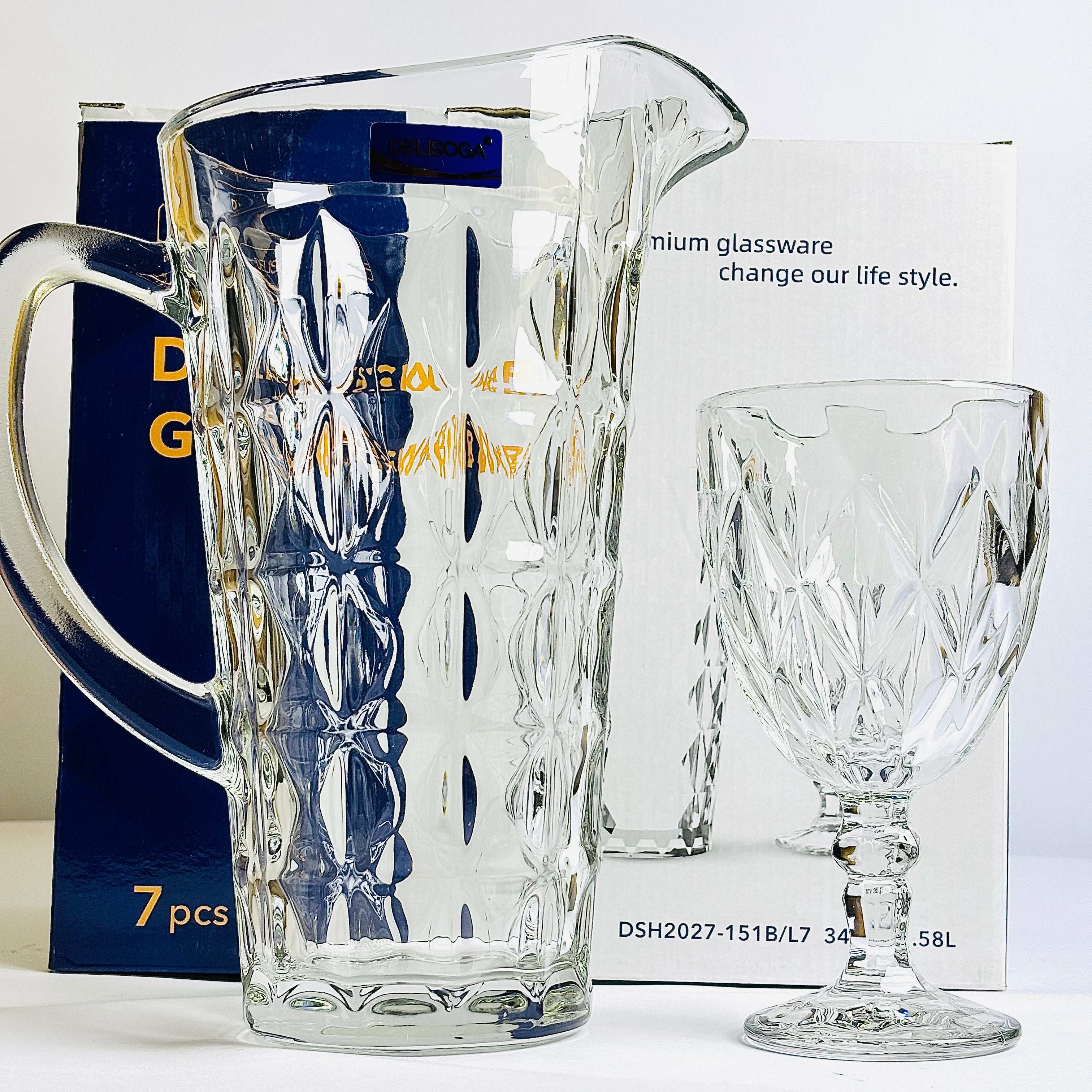 7 Pcs Water Set |DSH2027-151B/L7