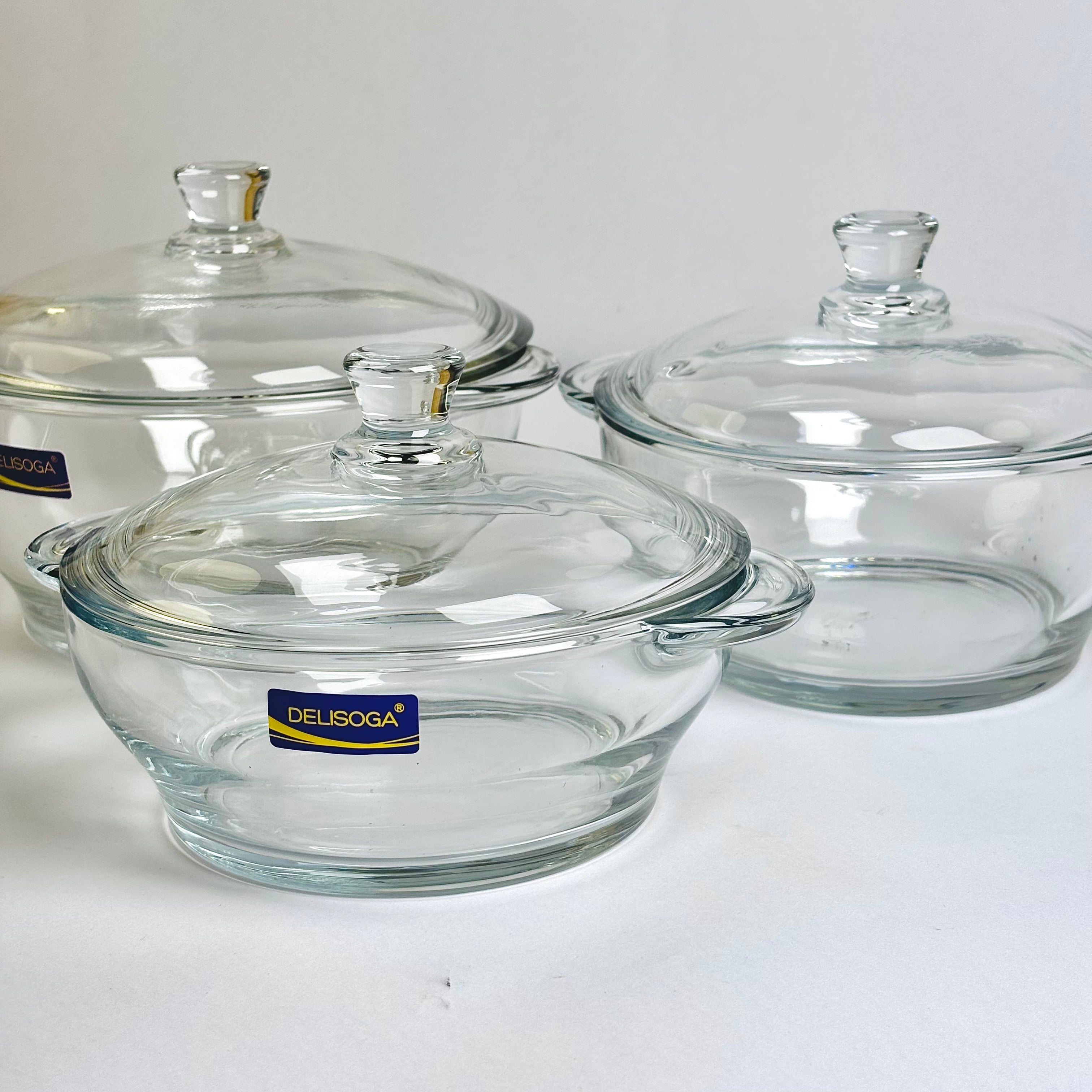 3 Pcs Bowl Set with Lid |Eb100/L3