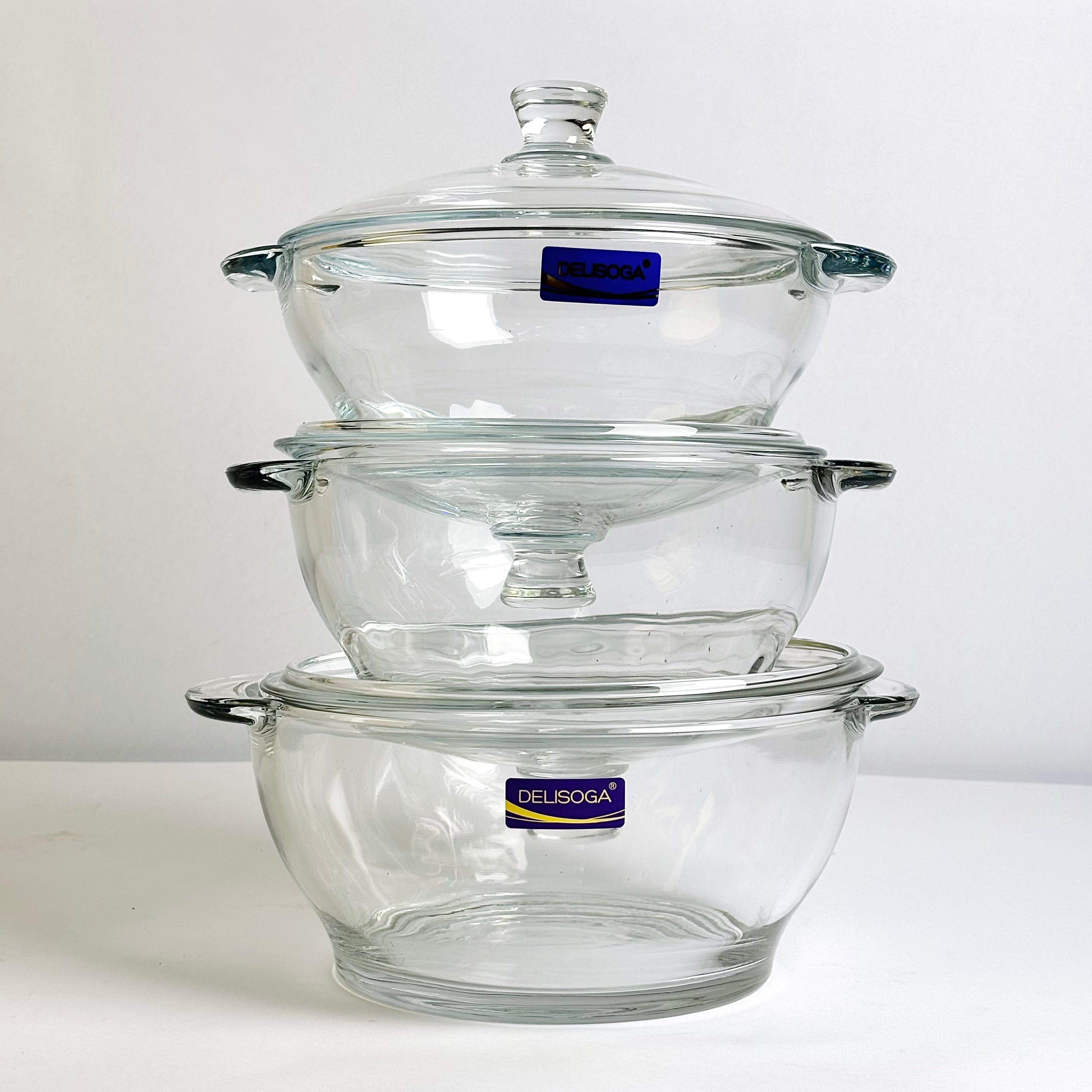 3 Pcs Bowl Set with Lid |Eb100/L3