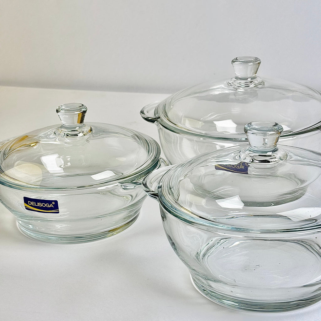 3 Pcs Bowl Set with Lid |Eb100/L3