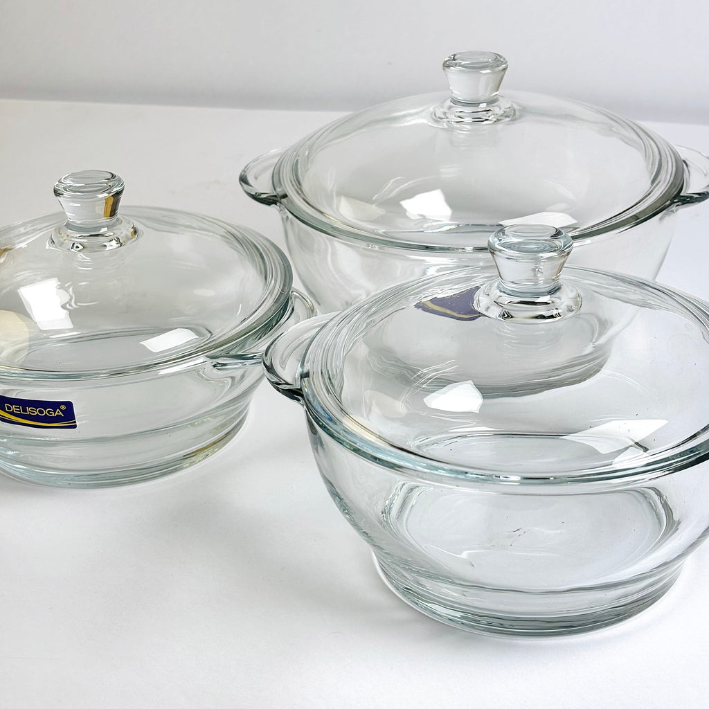 3 Pcs Bowl Set with Lid |Eb100/L3