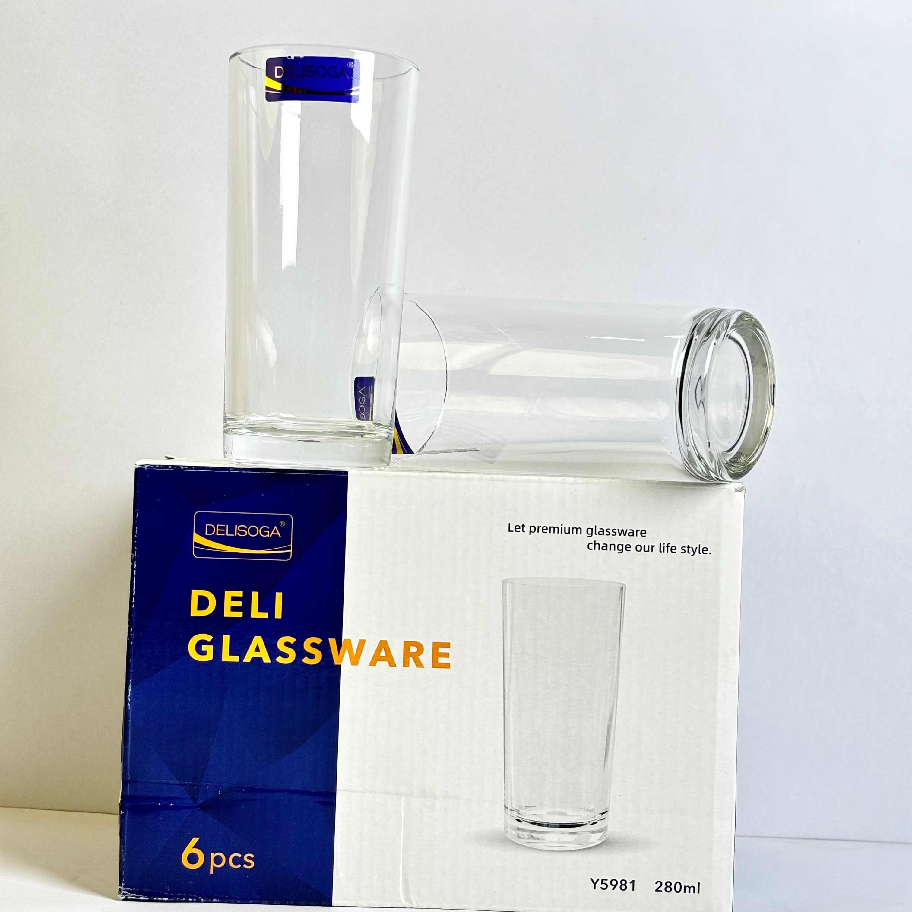 6 Pcs Glass Set| Y5981