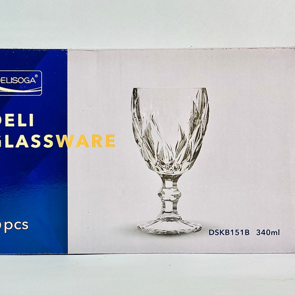 6 Pcs  Wine Glass Set | DSKB151B