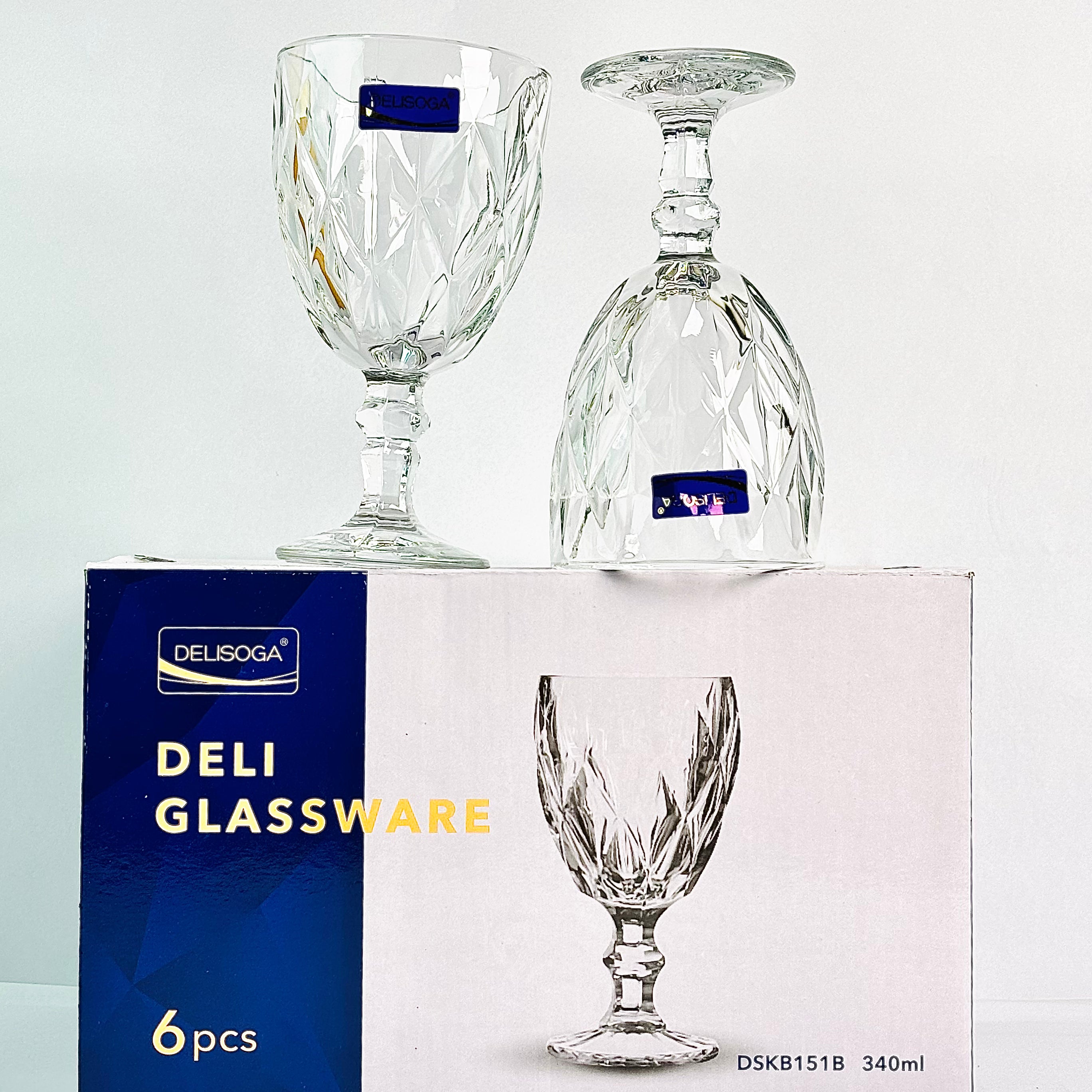 6 Pcs Wine  Glass Set | DSKB151B