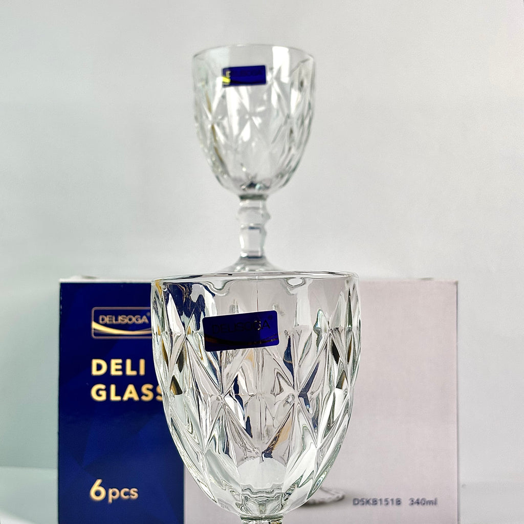 6 Pcs  Wine Glass Set | DSKB151B