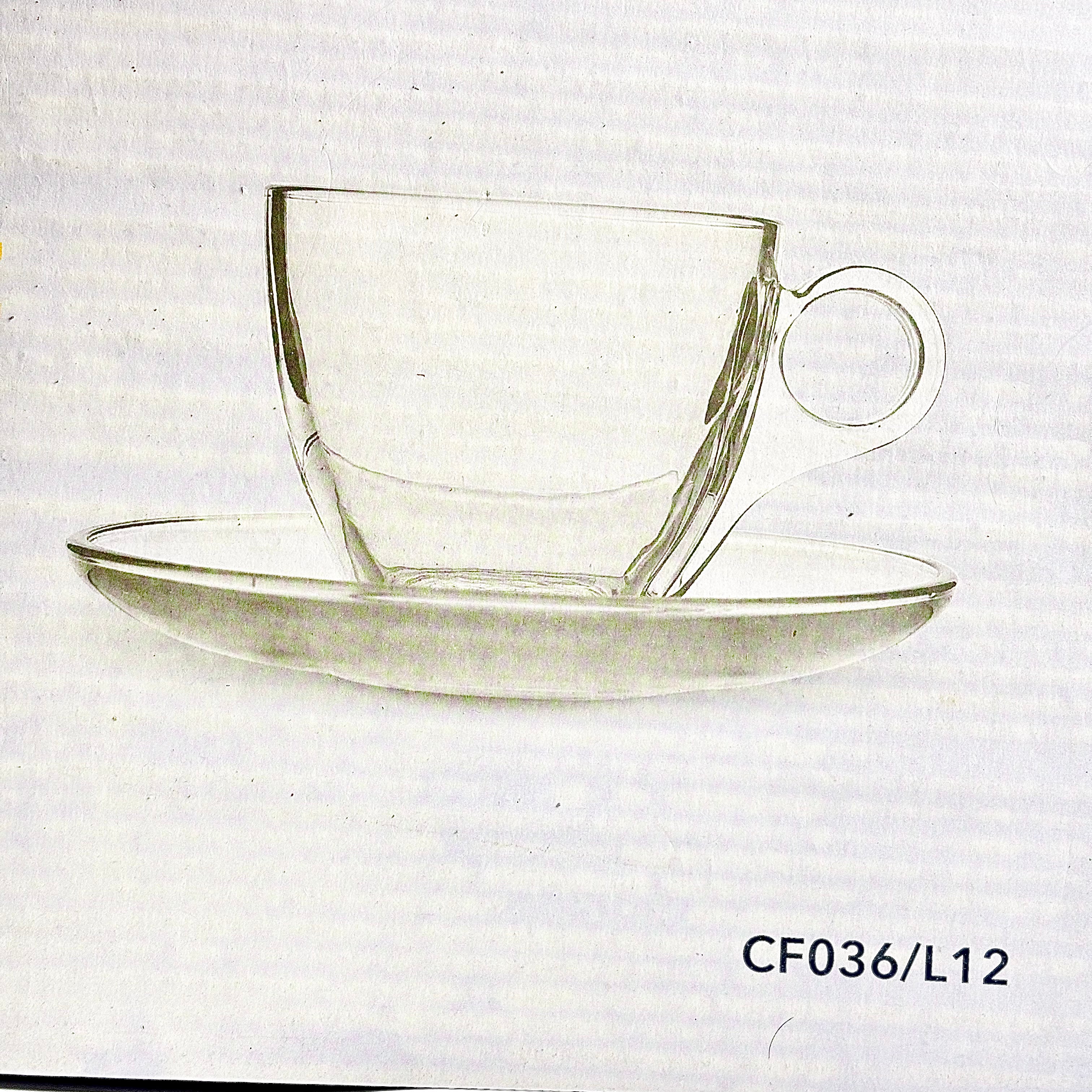 12 Pcs  Cup Set |CF036/L12