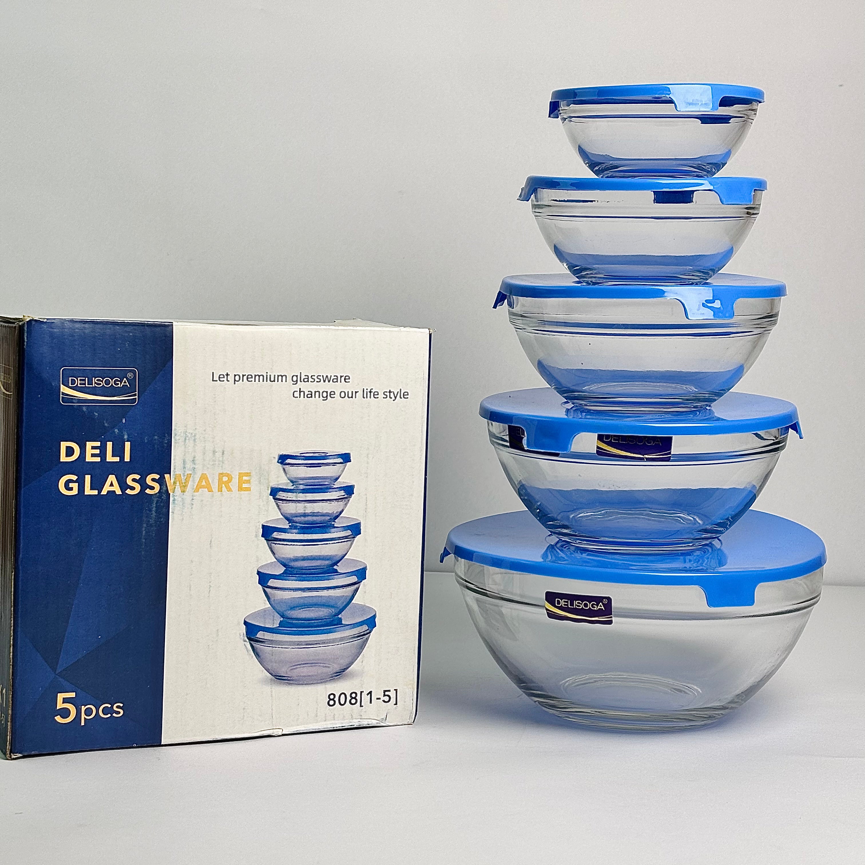 5 Pcs Bowl Set | 808 (1-5)