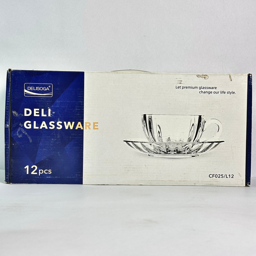 CUP&SAUCER SET 6 CUPS 6 SAUCERS | CF025/L12