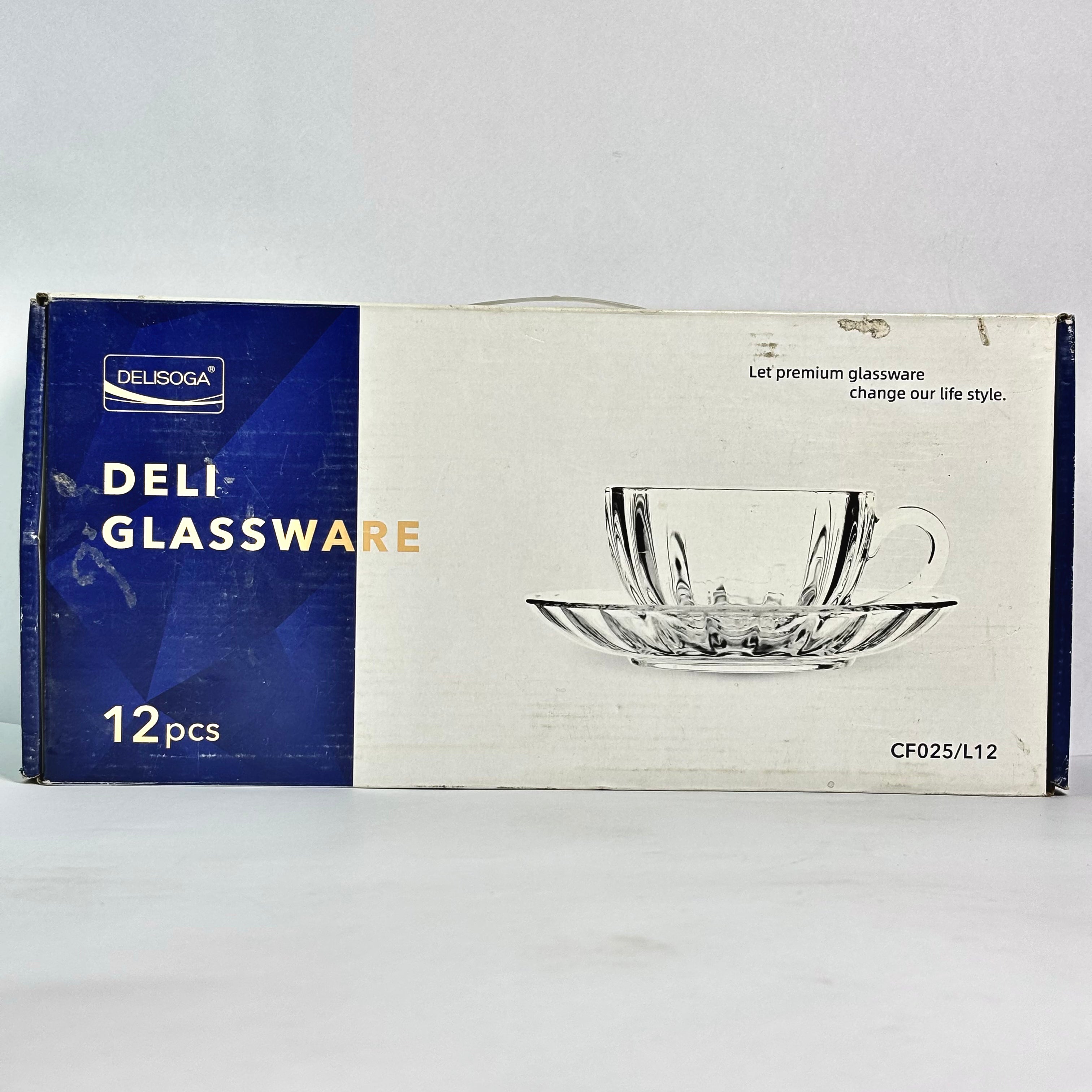 CUP&SAUCER SET 6 CUPS 6 SAUCERS | CF025/L12