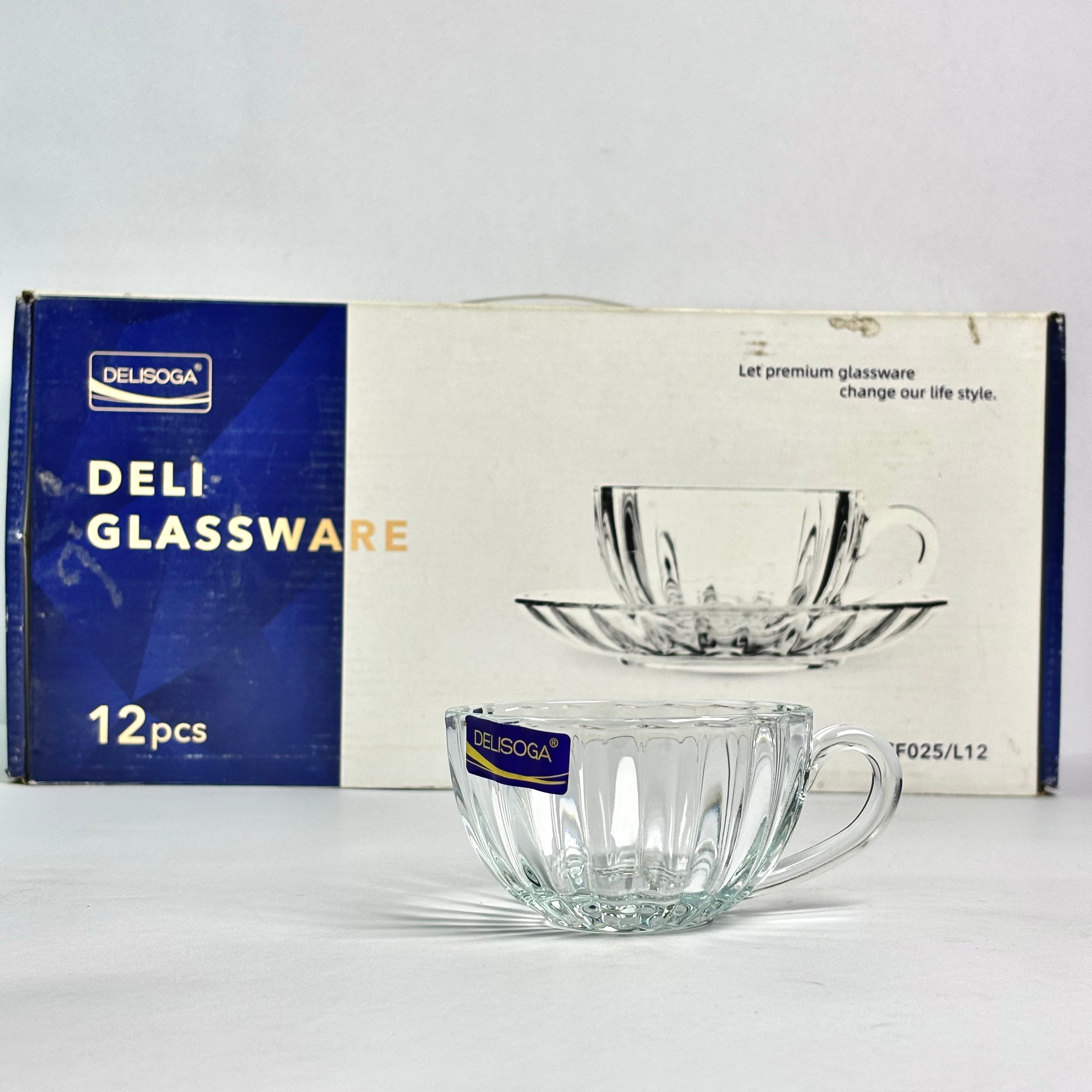 CUP&SAUCER SET 6 CUPS 6 SAUCERS | CF025/L12