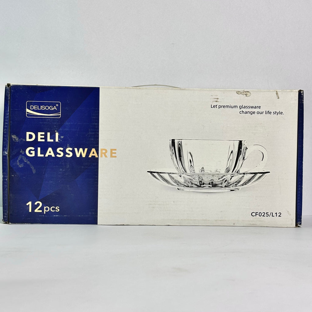 CUP&SAUCER SET 6 CUPS 6 SAUCERS | CF025/L12