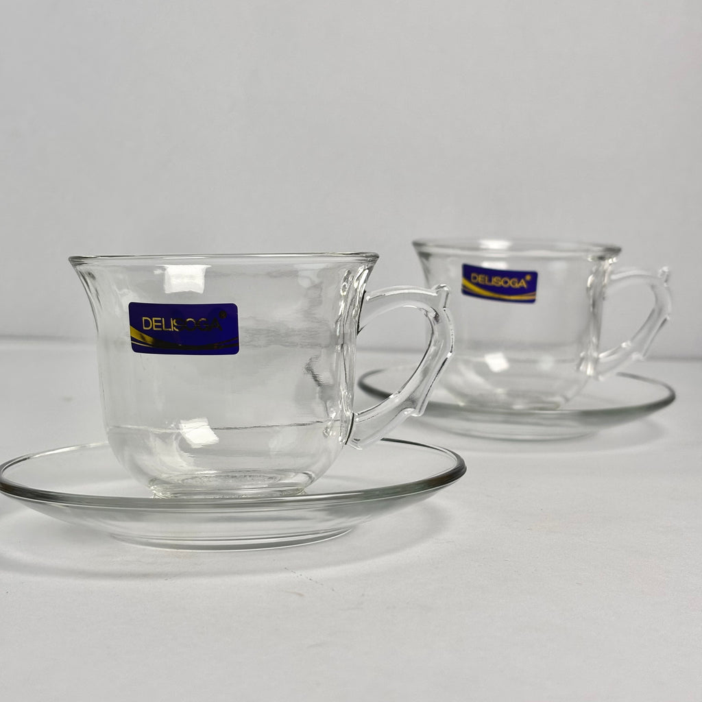 CUP&SAUCER SET 6 CUPS & 6 SAUCERS |CF023/L12