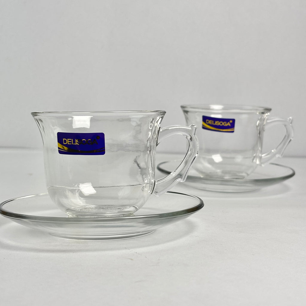 CUP&SAUCER SET 6 CUPS & 6 SAUCERS |CF023/L12