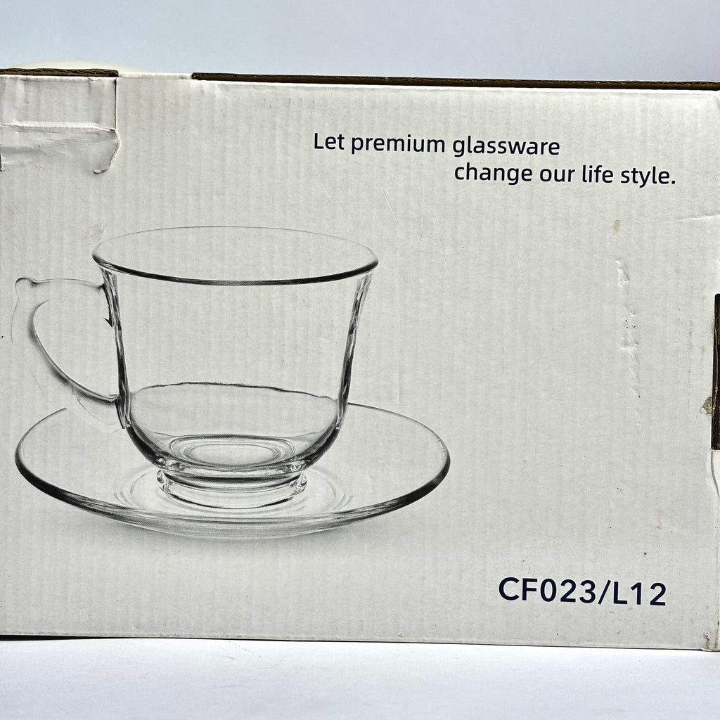 CUP&SAUCER SET 6 CUPS & 6 SAUCERS |CF023/L12