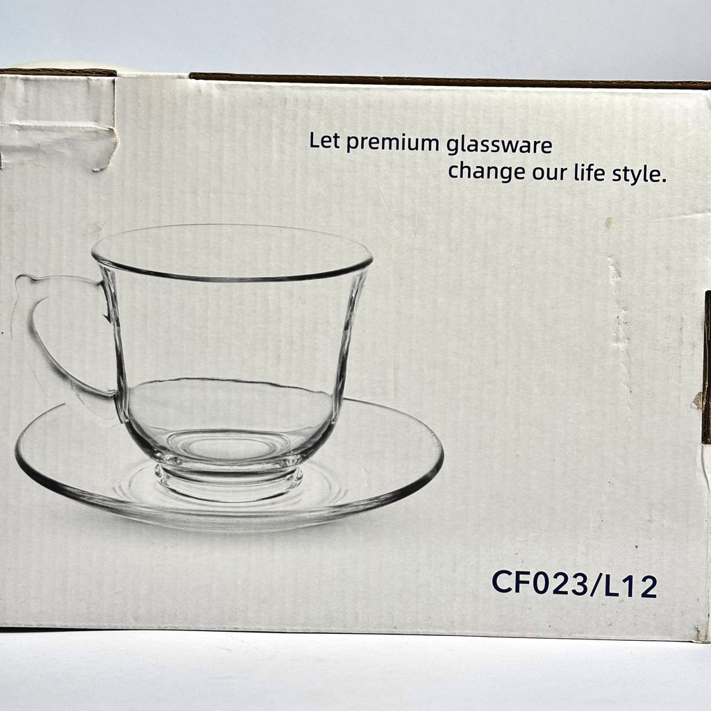 CUP&SAUCER SET 6 CUPS & 6 SAUCERS |CF023/L12