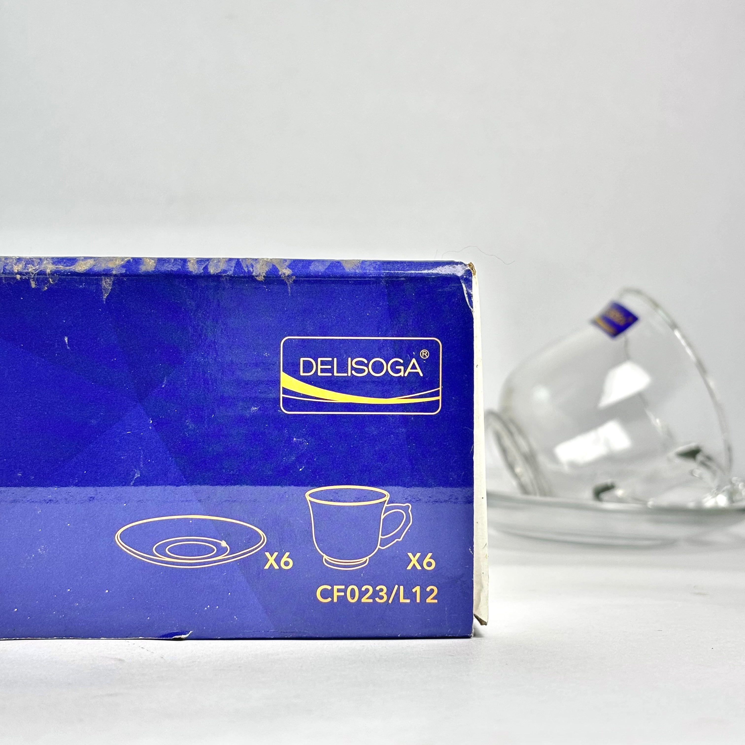 CUP&SAUCER SET 6 CUPS & 6 SAUCERS |CF023/L12