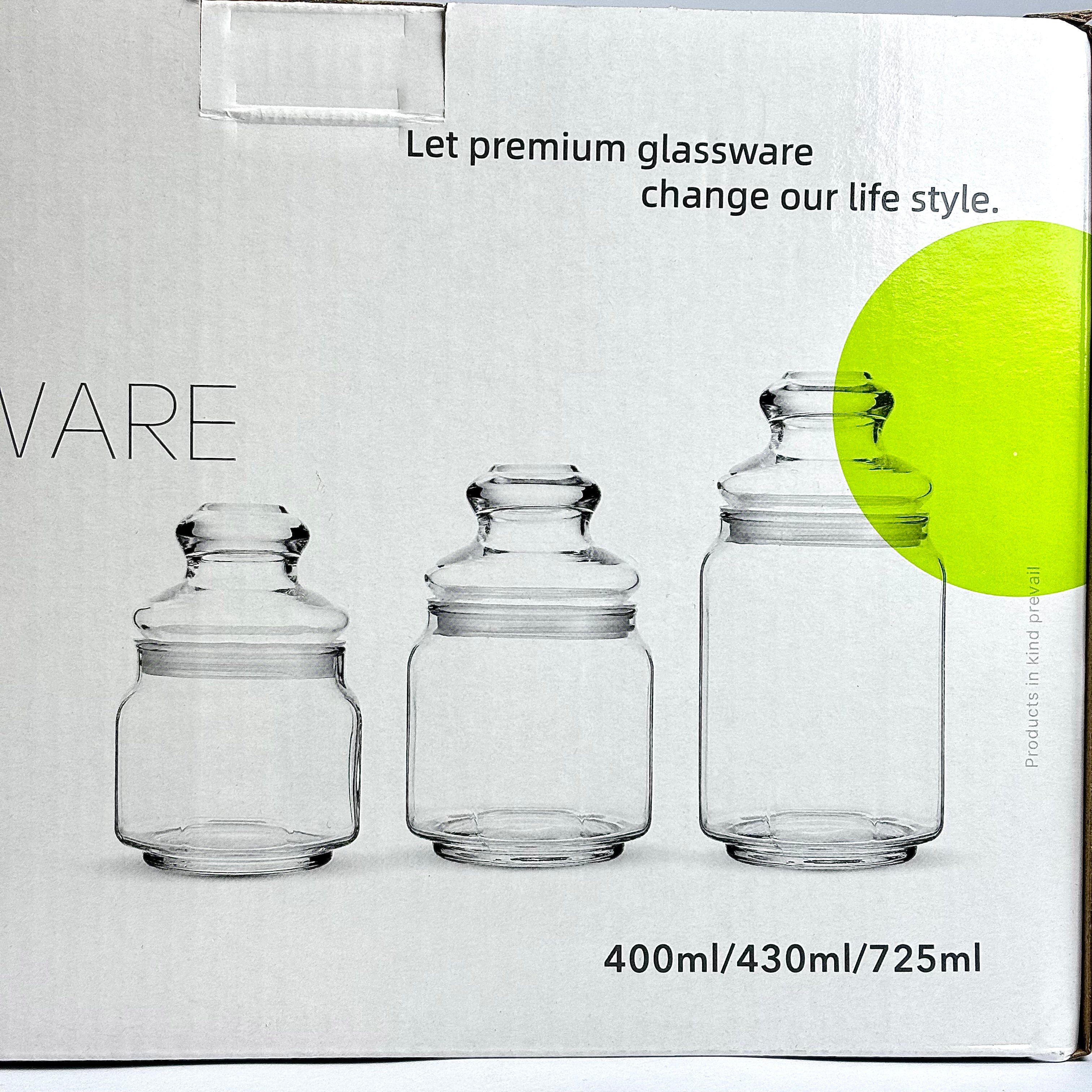 3 Pcs Jar Set  |JS39/L3