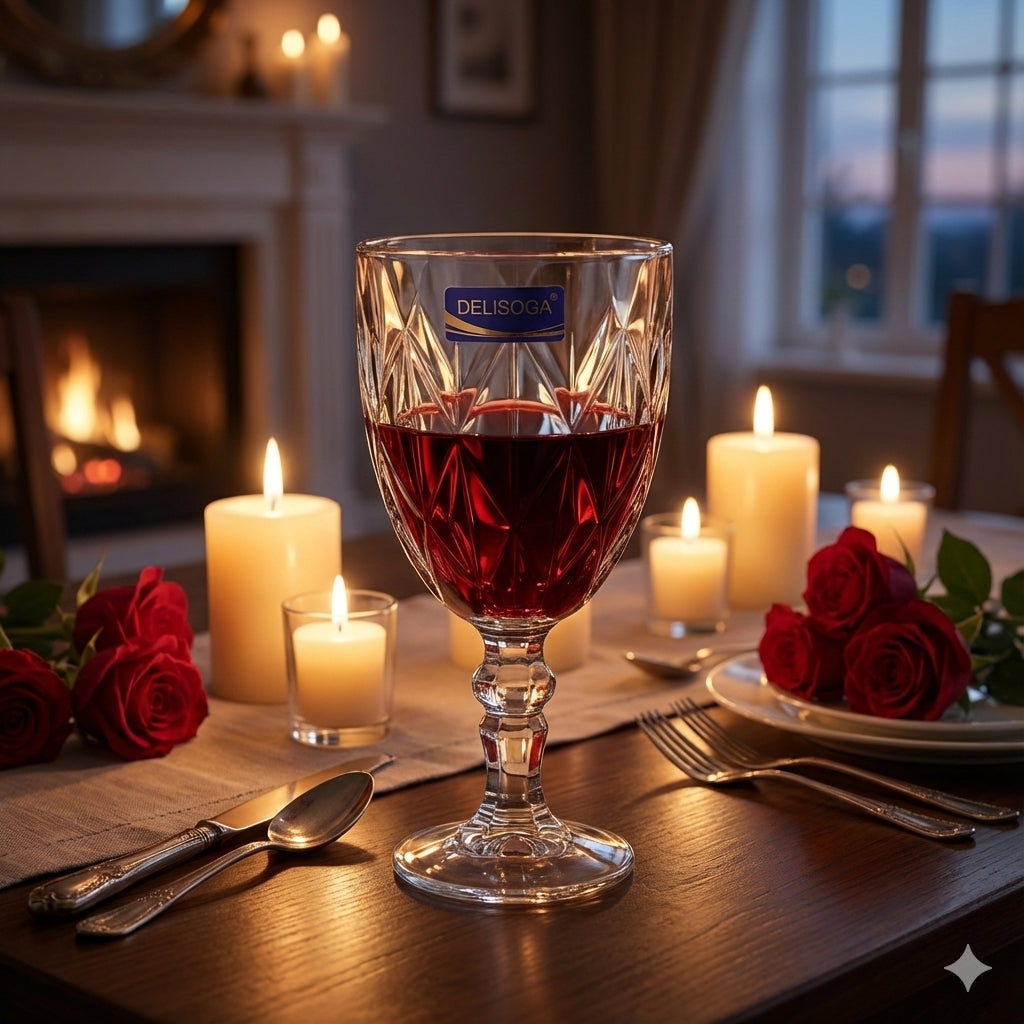 6 Pcs Wine  Glass Set | DSKB151B